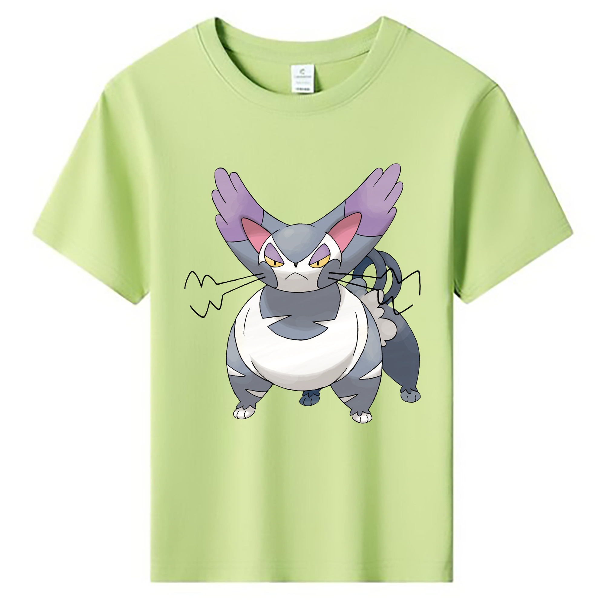 （画像用） ポケットモンスター Pokémon 綿100％キッズTシャツ（フロントプリント）